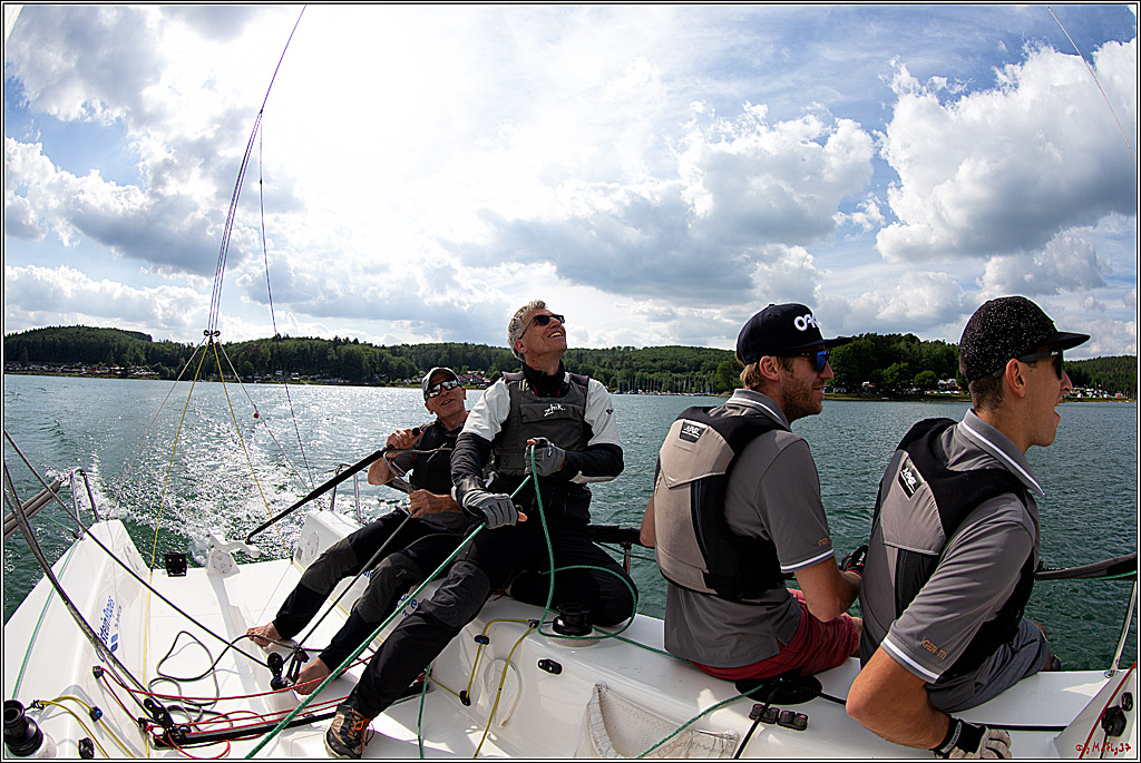 J70 - WOODLAND, 12.06.2021 Segelboot; Segeln; Woodland; Spinnaker; J70; Sorpesee; Sauerland